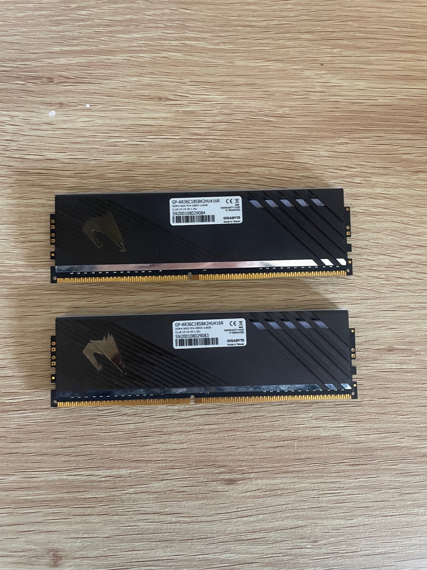 AORUS RGB Memory 16GB (2x8GB) 3600MHz