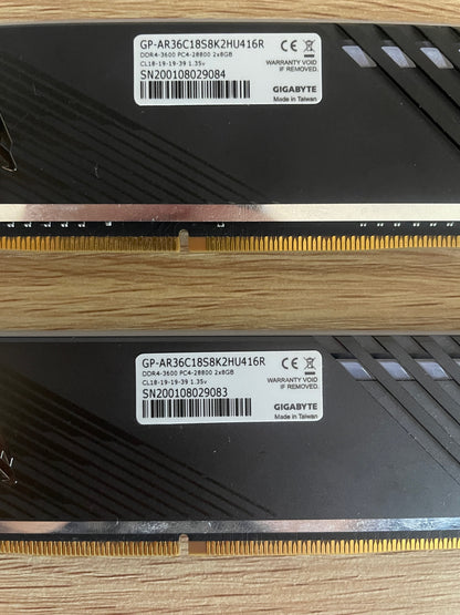 AORUS RGB Memory 16GB (2x8GB) 3600MHz