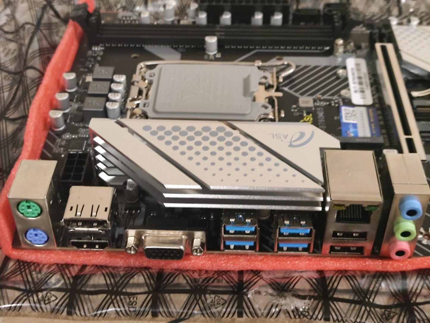 New ASL Intel LGA1700 Motherboard B760M mATX 12th 13 14th DDR5 B760M