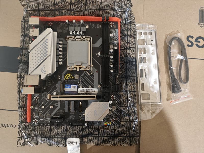 New ASL Intel LGA1700 Motherboard B760M mATX 12th 13 14th DDR5 B760M