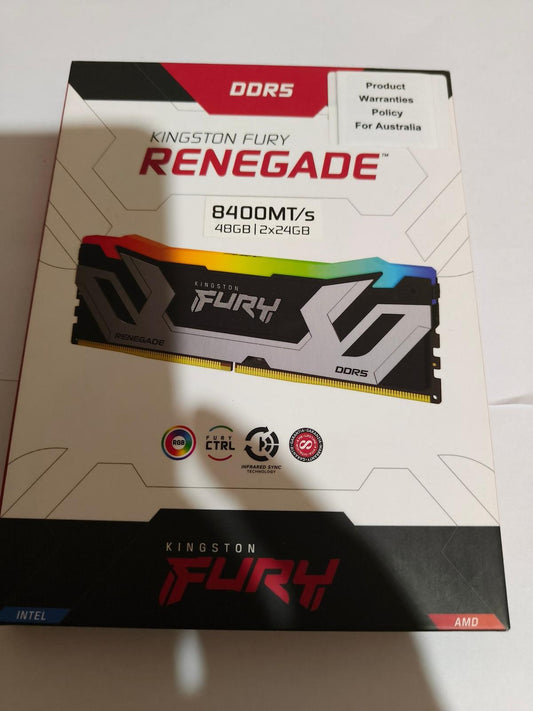 Kingston FURY RGB 48GB (2x24GB) DDR5 8400MT/s CUDIMM with Warranty rec