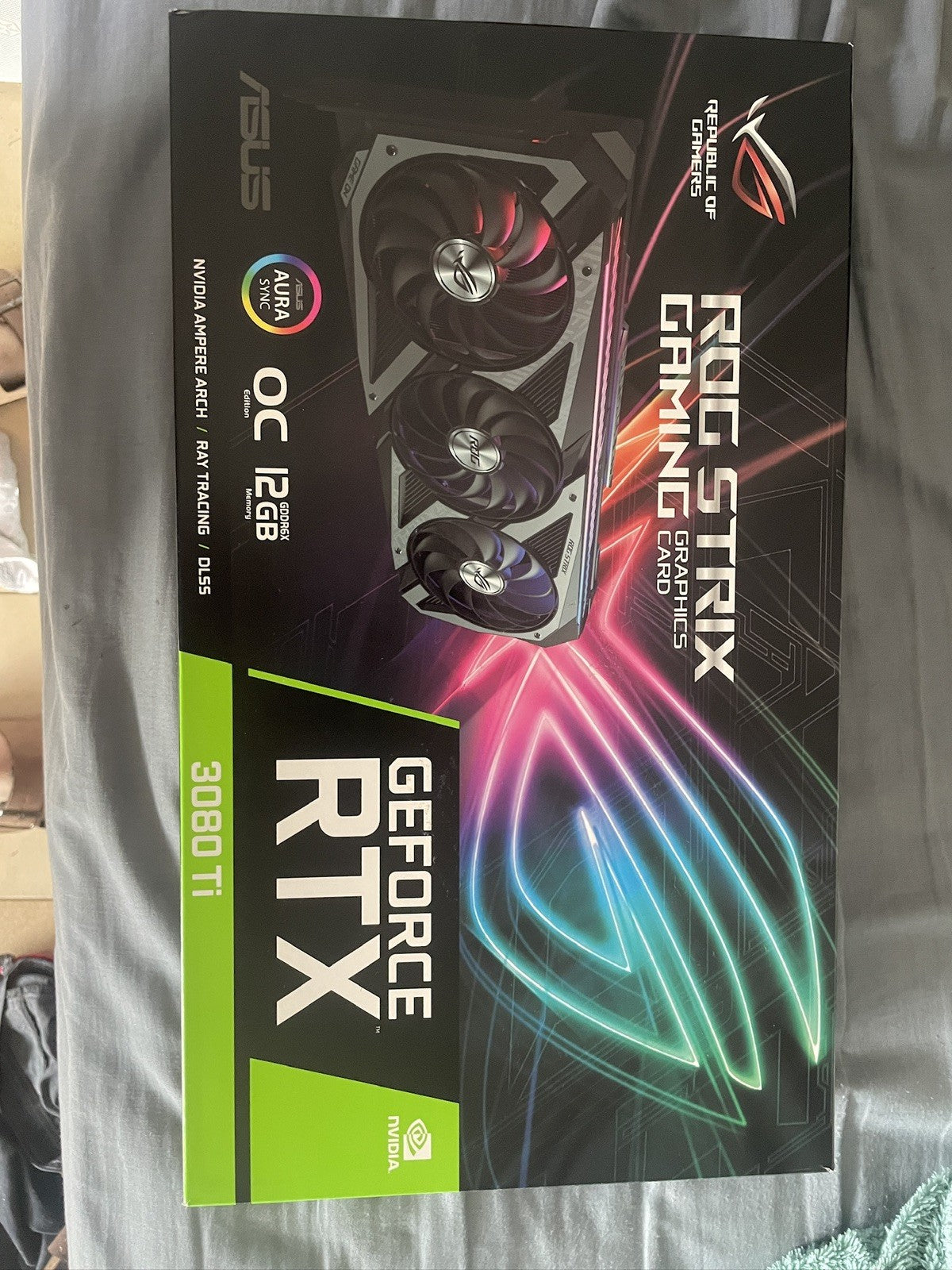 ASUS ROG Strix GeForce RTX 3080 Ti OC 12GB GDDR6X Graphics Card